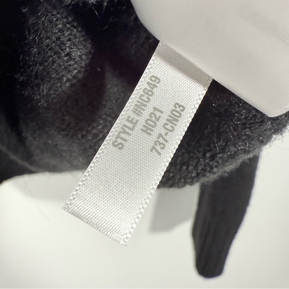 Madewell Dillon Black Wool Blend Mockneck Ribbed Sweater XS NC649 - Picture 9 of 12